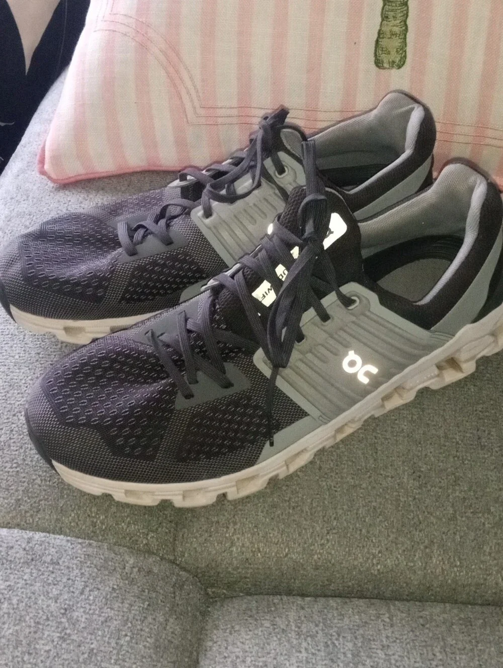 On Clouds breathable perforated